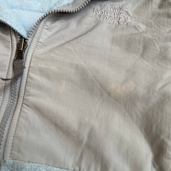 The North Face Youth Denali Fleece Full Zip Jacket Light Blue Girls Size L - Picture 5 of 6